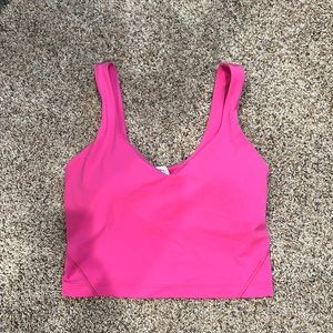 sonic pink align top